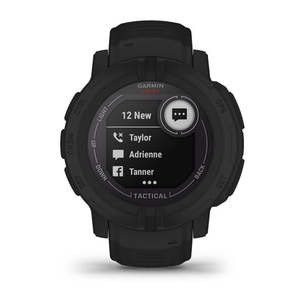Garmin Instinct 2 Solar Tactical Edition 2,29 cm (0.9") MIP 45 mm Digitale 176 x 176 Pixel Nero GPS (satellitare)