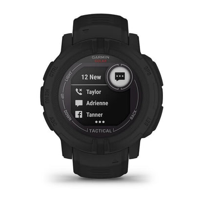 Garmin Instinct 2 Solar Tactical Edition 2,29 cm (0.9") MIP 45 mm Digitale 176 x 176 Pixel Nero GPS (satellitare)