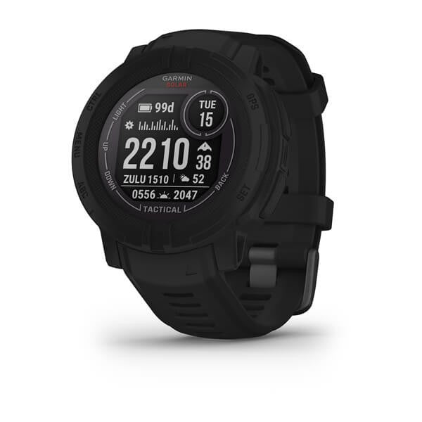 Garmin Instinct 2 Solar Tactical Edition 2,29 cm (0.9") MIP 45 mm Digitale 176 x 176 Pixel Nero GPS (satellitare)