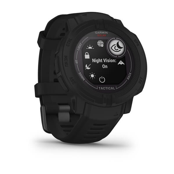 Garmin Instinct 2 Solar Tactical Edition 2,29 cm (0.9") MIP 45 mm Digitale 176 x 176 Pixel Nero GPS (satellitare)