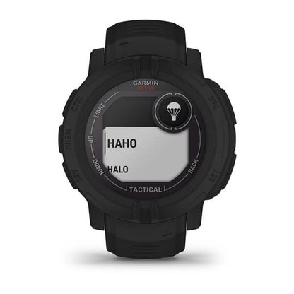 Garmin Instinct 2 Solar Tactical Edition 2,29 cm (0.9") MIP 45 mm Digitale 176 x 176 Pixel Nero GPS (satellitare)