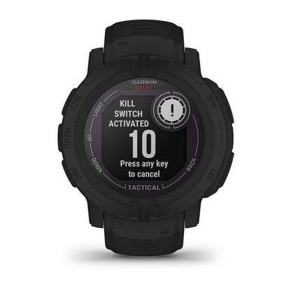Garmin Instinct 2 Solar Tactical Edition 2,29 cm (0.9") MIP 45 mm Digitale 176 x 176 Pixel Nero GPS (satellitare)