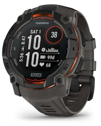 Garmin Instinct 3 Solar 3,3 cm (1.3") MIP 50 mm Digitale 176 x 176 Pixel Touch screen Nero GPS (satellitare)