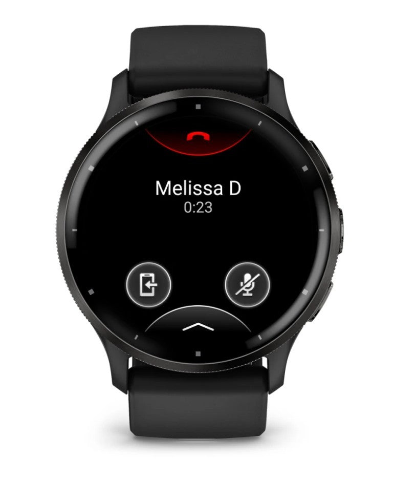 Garmin Venu 3 3,56 cm (1.4") AMOLED 45 mm Digitale 454 x 454 Pixel Touch screen Nero Wi-Fi GPS (satellitare)