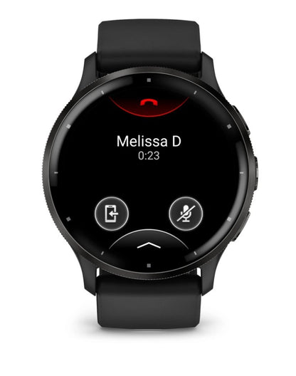 Garmin Venu 3 3,56 cm (1.4") AMOLED 45 mm Digitale 454 x 454 Pixel Touch screen Nero Wi-Fi GPS (satellitare)