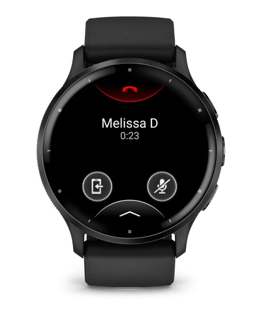 Garmin Venu 3 3,56 cm (1.4") AMOLED 45 mm Digitale 454 x 454 Pixel Touch screen Nero Wi-Fi GPS (satellitare)