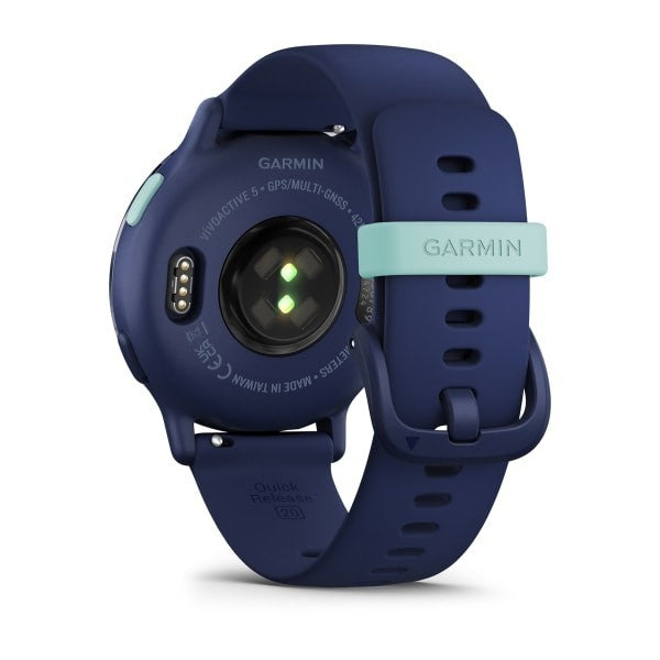Garmin Vivoactive 5 3,05 cm (1.2") AMOLED 42 mm Digitale 390 x 390 Pixel Touch screen Blu Wi-Fi GPS (satellitare)