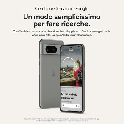 Google Pixel 8 : smartphone Android sbloccato con fotocamera avanzata, batteria con 24 ore di autonomia e sicurezza efficace -