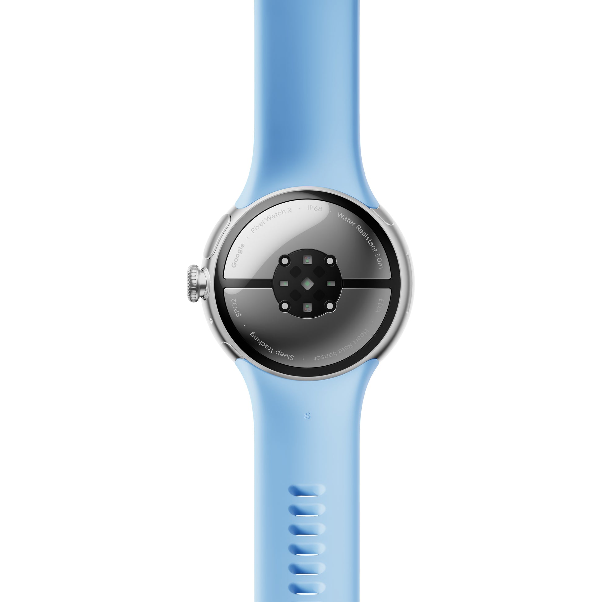 Google Pixel Watch 2 AMOLED 41 mm Digitale Touch screen 4G Argento Wi-Fi GPS (satellitare)
