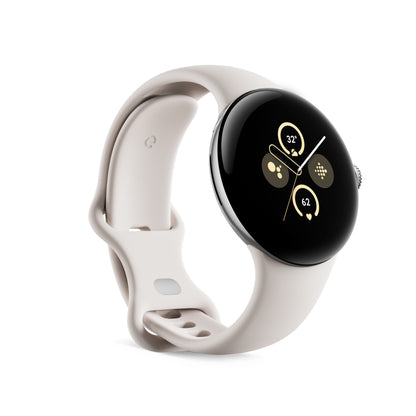 Google Pixel Watch 2 AMOLED 41 mm Digitale Touch screen Argento Wi-Fi GPS (satellitare)