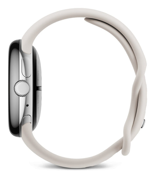 Google Pixel Watch 3 AMOLED 41 mm Digitale Touch screen 4G Argento Wi-Fi GPS (satellitare)