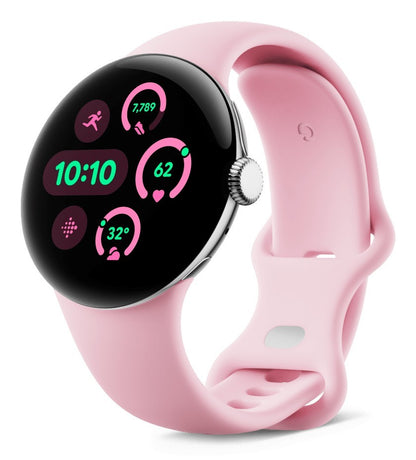 Google Pixel Watch 3 AMOLED 41 mm Digitale Touch screen 4G Argento Wi-Fi GPS (satellitare)