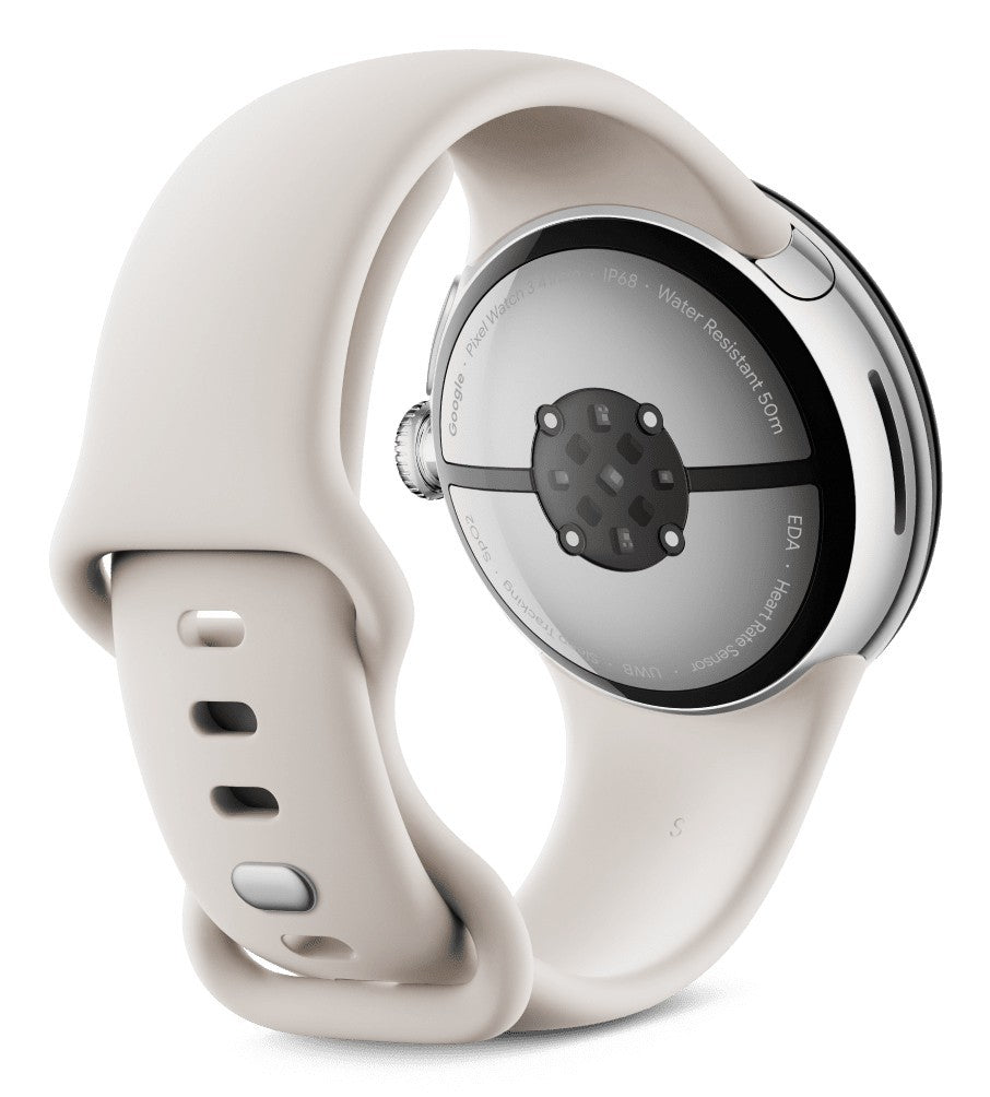 Google Pixel Watch 3 AMOLED 41 mm Digitale Touch screen 4G Argento Wi-Fi GPS (satellitare)