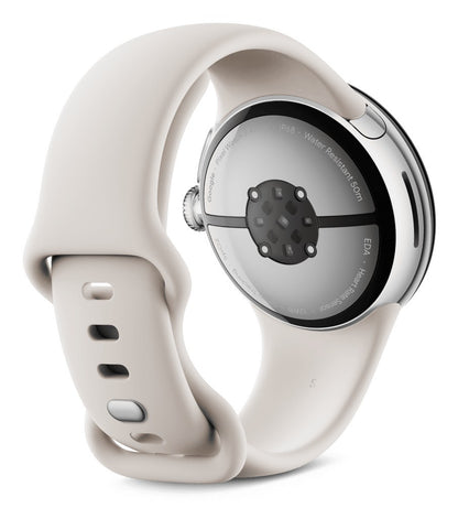 Google Pixel Watch 3 AMOLED 41 mm Digitale Touch screen 4G Argento Wi-Fi GPS (satellitare)