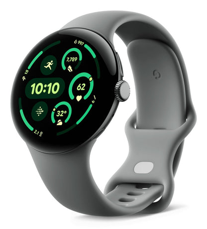 Google Pixel Watch 3 AMOLED 45 mm Digitale Touch screen Grigio Wi-Fi GPS (satellitare)