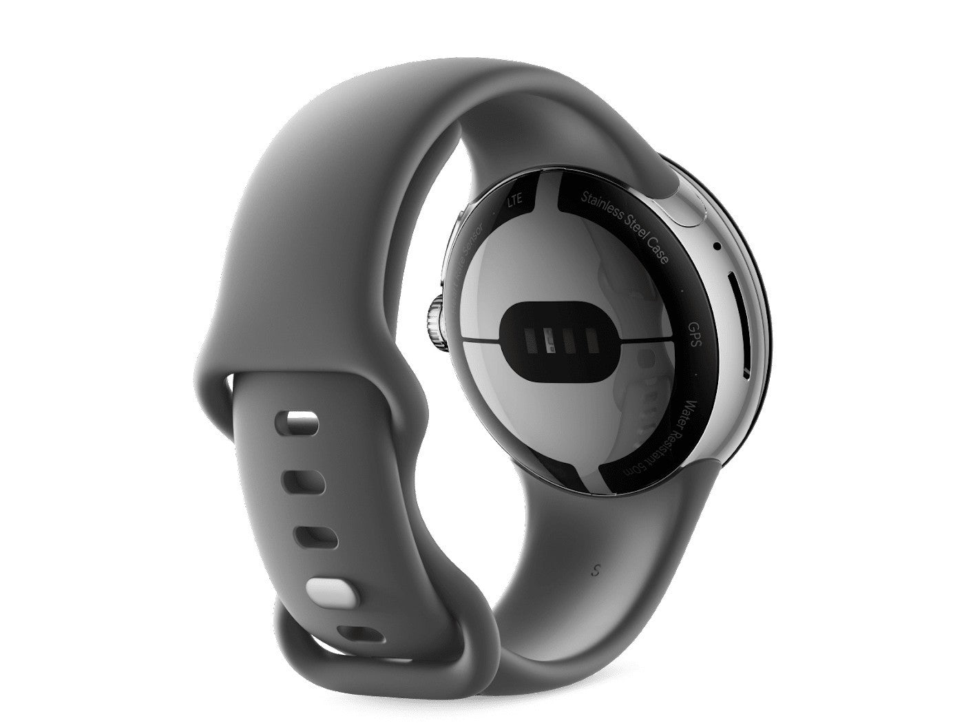 Google Pixel Watch AMOLED 41 mm Digitale Touch screen Argento Wi-Fi GPS (satellitare)