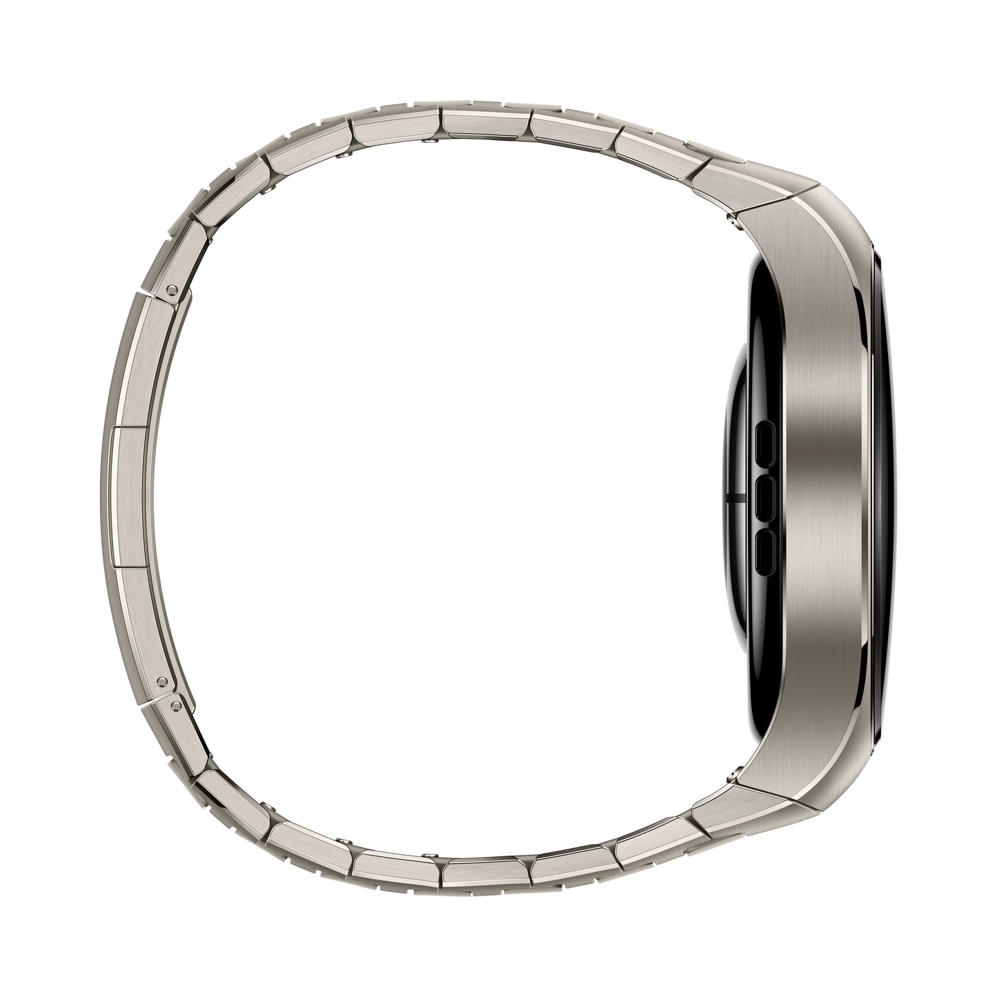 Huawei WATCH 5 (46 mm), cassa in titanio aerospaziale e cinturino in titanio. Compatibile con iOS e Android e chiamate E-sim