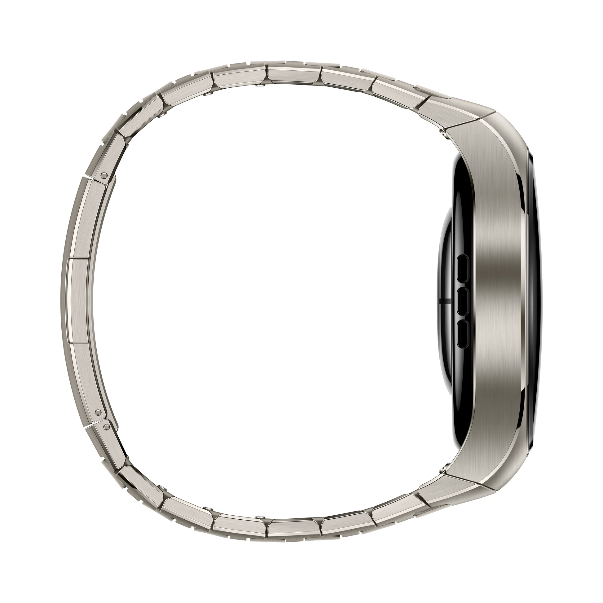Huawei WATCH 5 (46 mm), cassa in titanio aerospaziale e cinturino in titanio. Compatibile con iOS e Android e chiamate E-sim