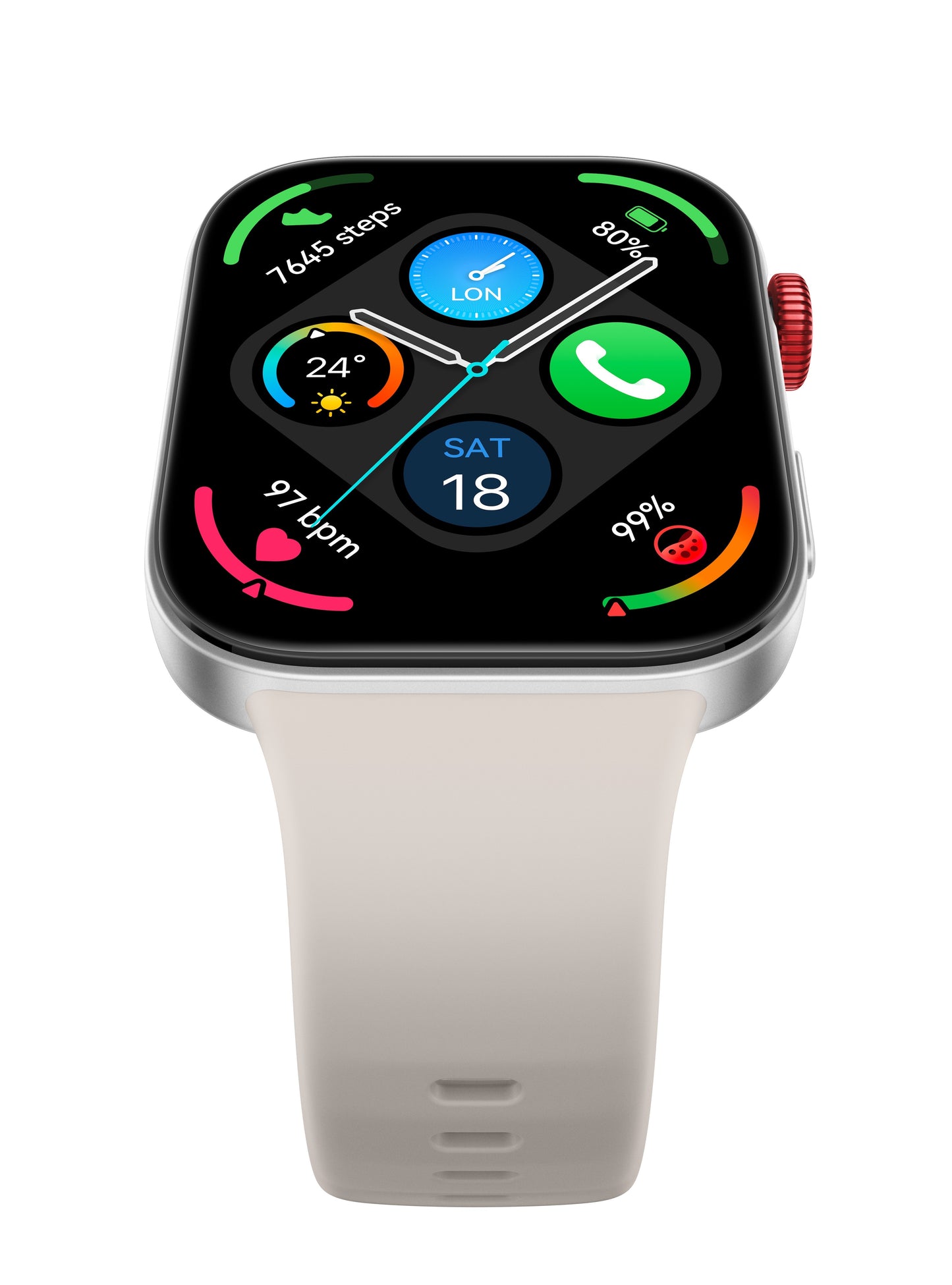 Huawei WATCH Fit 3, Display AMOLED da 1.82", Design ultra sottile, Monitoraggio completo del fitness, Monitoraggio salute 24h,