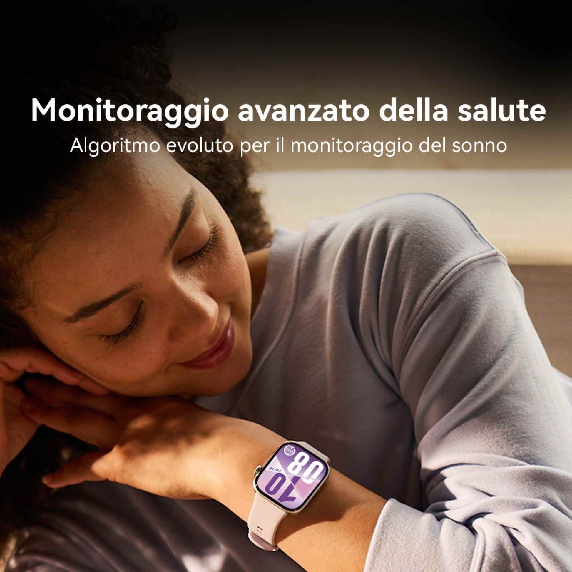 Huawei WATCH FIT 4, cassa in alluminio e cinturino bianco. Fino a 10 giorni di autonomia e compatibile con iOS e Android.