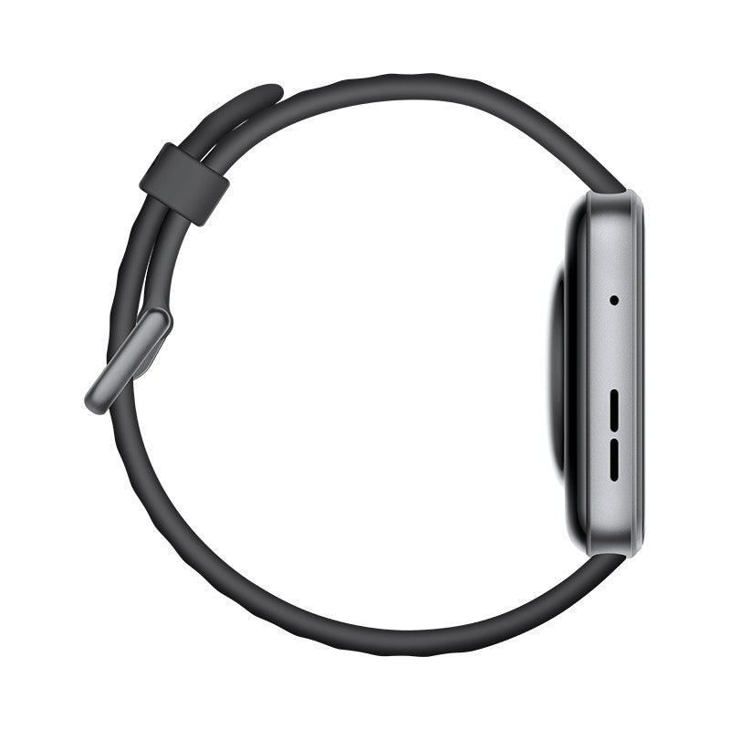 Huawei WATCH FIT 4, cassa in alluminio e cinturino nero. Fino a 10 giorni di autonomia e compatibile con iOS e Android
