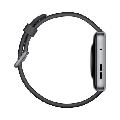 Huawei WATCH FIT 4, cassa in alluminio e cinturino nero. Fino a 10 giorni di autonomia e compatibile con iOS e Android