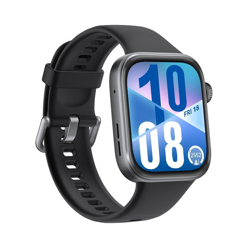 Huawei WATCH FIT 4, cassa in alluminio e cinturino nero. Fino a 10 giorni di autonomia e compatibile con iOS e Android