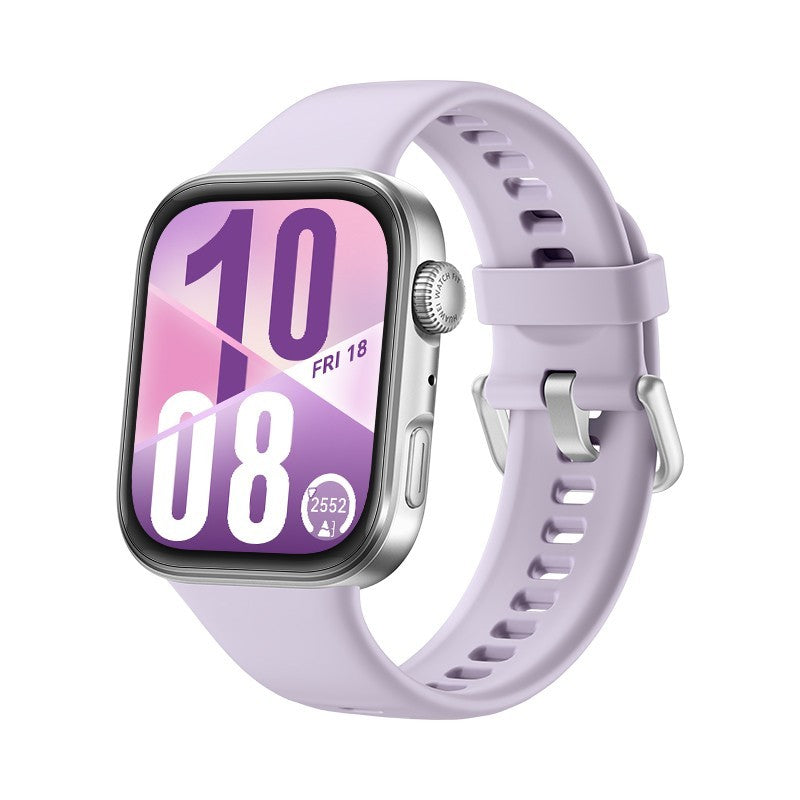 Huawei WATCH FIT 4, cassa in alluminio e cinturino viola. Fino a 10 giorni di autonomia e compatibile con iOS e Android