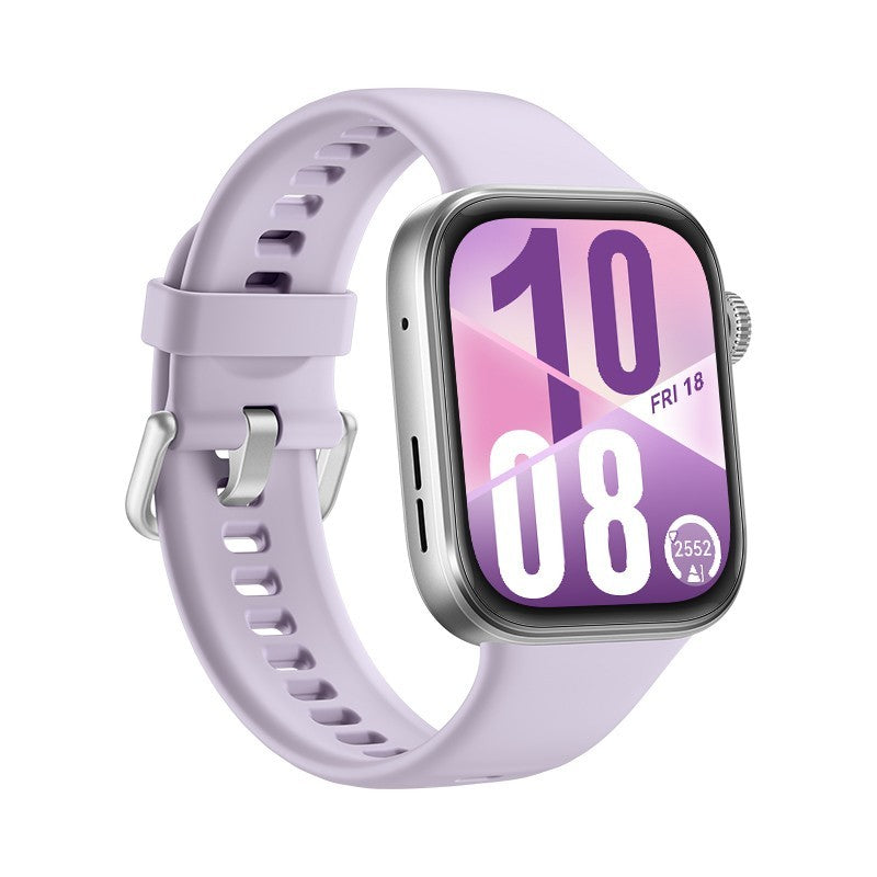 Huawei WATCH FIT 4, cassa in alluminio e cinturino viola. Fino a 10 giorni di autonomia e compatibile con iOS e Android