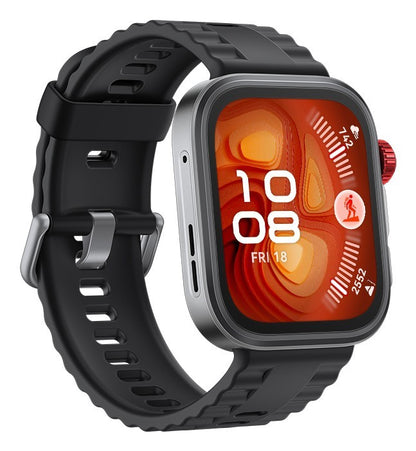 Huawei WATCH FIT 4 Pro, vetro zaffiro, cassa in titanio e cinturino nero. Fino a 10 giorni di autonomia e compatibile con iOS e