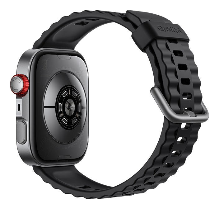 Huawei WATCH FIT 4 Pro, vetro zaffiro, cassa in titanio e cinturino nero. Fino a 10 giorni di autonomia e compatibile con iOS e