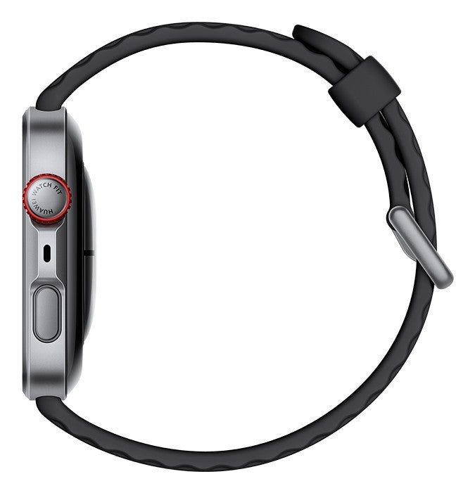 Huawei WATCH FIT 4 Pro, vetro zaffiro, cassa in titanio e cinturino nero. Fino a 10 giorni di autonomia e compatibile con iOS e