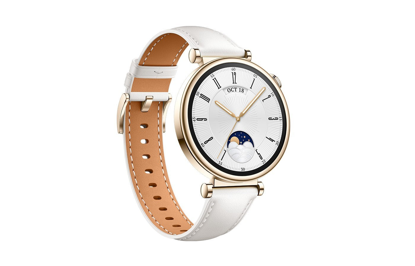 Huawei WATCH GT 4 3,35 cm (1.32") AMOLED 41 mm Digitale 466 x 466 Pixel Oro Wi-Fi GPS (satellitare)