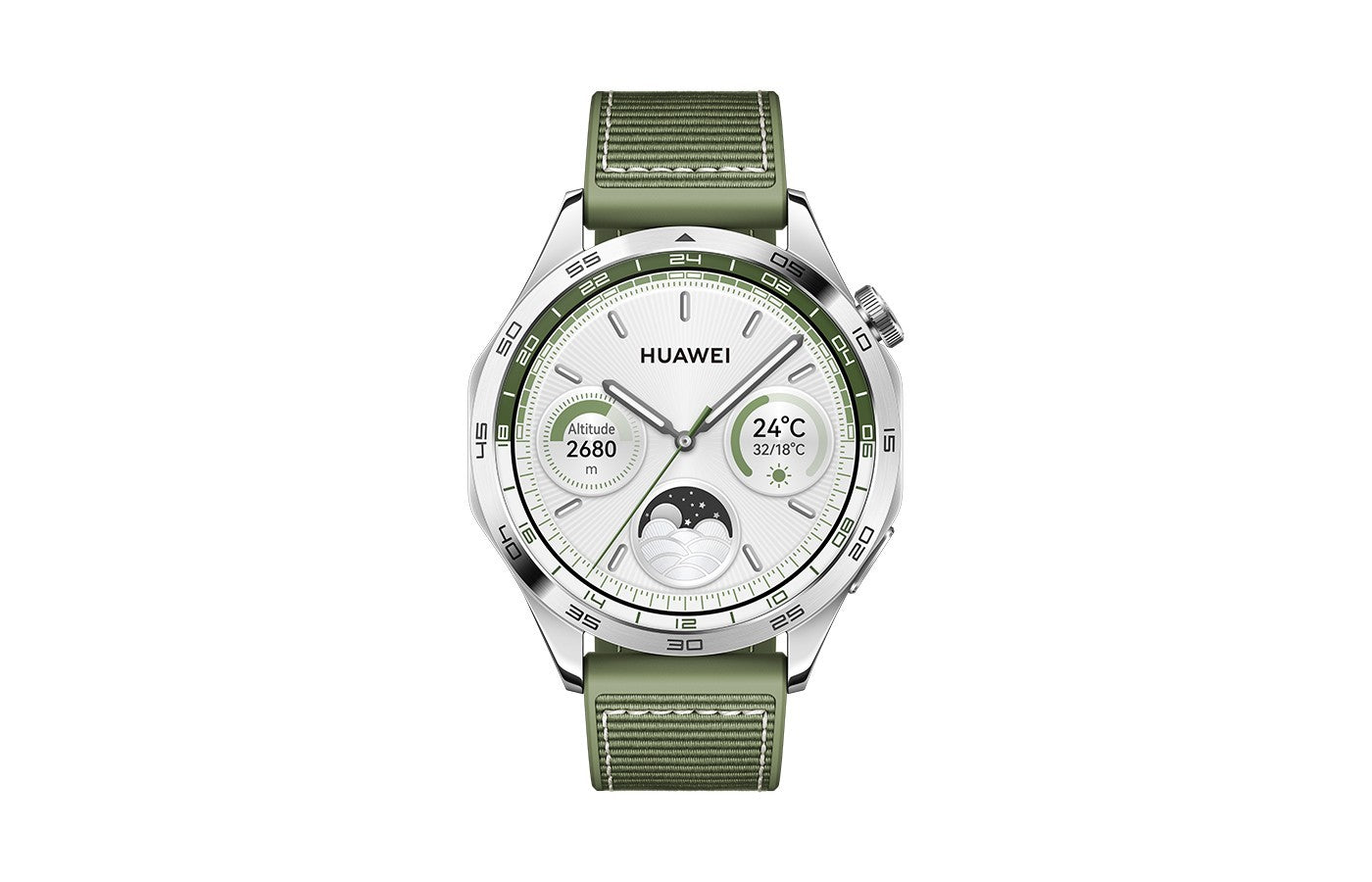 Huawei WATCH GT 4 3,63 cm (1.43") AMOLED 46 mm Digitale 466 x 466 Pixel Acciaio inox Wi-Fi GPS (satellitare)