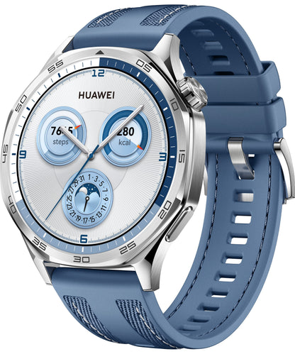 Huawei WATCH GT5 46mm 3,63 cm (1.43") AMOLED Digitale 466 x 466 Pixel Acciaio inox GPS (satellitare)