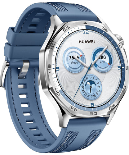 Huawei WATCH GT5 46mm 3,63 cm (1.43") AMOLED Digitale 466 x 466 Pixel Acciaio inox GPS (satellitare)