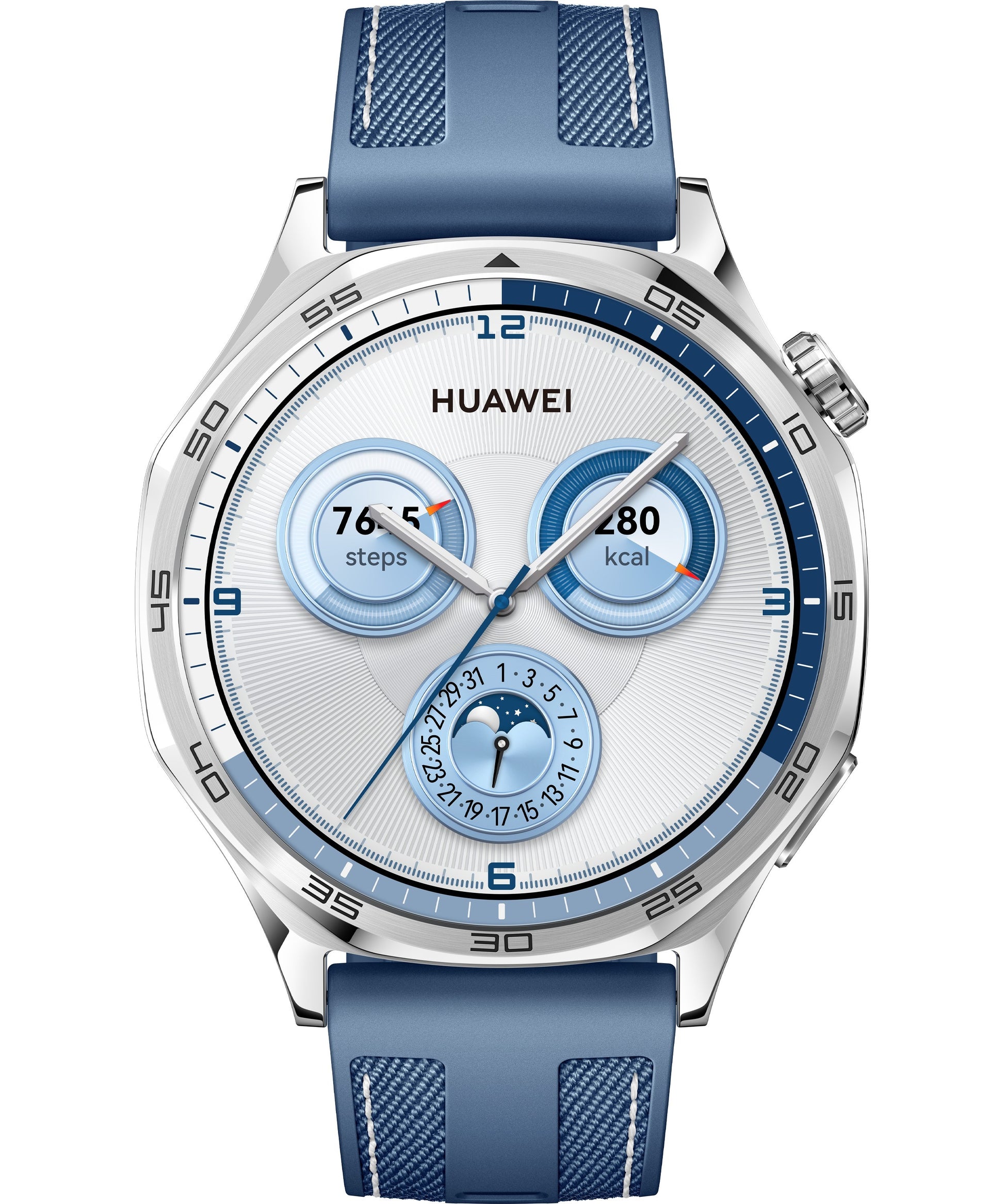 Huawei WATCH GT5 46mm 3,63 cm (1.43") AMOLED Digitale 466 x 466 Pixel Acciaio inox GPS (satellitare)