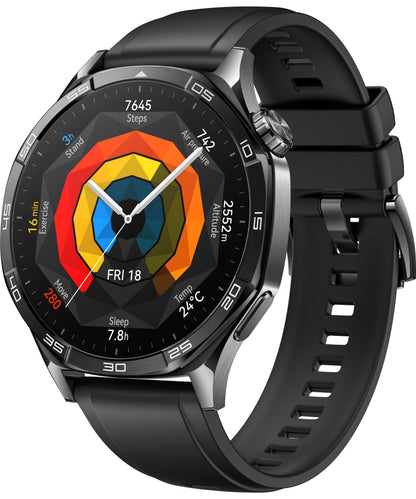 Huawei WATCH GT5 46mm 3,63 cm (1.43") AMOLED Digitale 466 x 466 Pixel Nero GPS (satellitare)