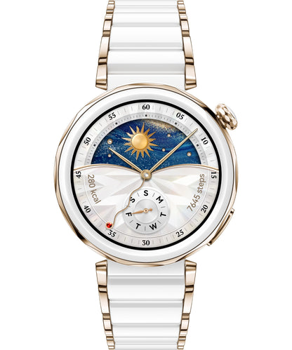 Huawei WATCH GT5 Pro 42mm 3,35 cm (1.32") AMOLED Digitale 466 x 466 Pixel Bianco GPS (satellitare)