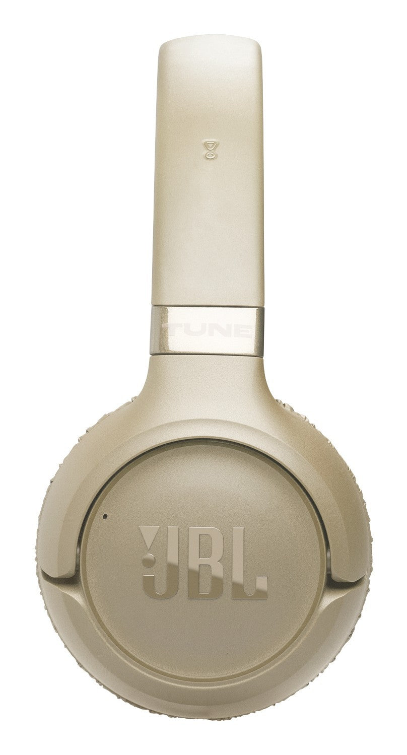 JBL Tune 680NC Auricolare Con cavo e senza cavo A Padiglione Musica e Chiamate USB tipo-C Bluetooth Beige