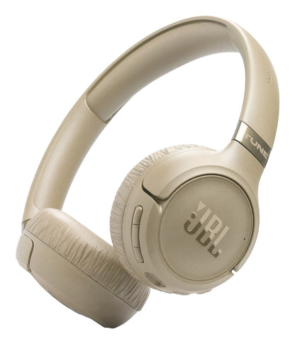 JBL Tune 680NC Auricolare Con cavo e senza cavo A Padiglione Musica e Chiamate USB tipo-C Bluetooth Beige