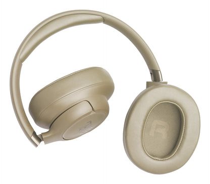 JBL Tune 780NC Auricolare Con cavo e senza cavo A Padiglione Musica e Chiamate USB tipo-C Bluetooth Beige