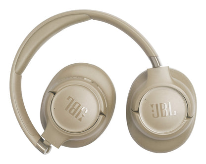 JBL Tune 780NC Auricolare Con cavo e senza cavo A Padiglione Musica e Chiamate USB tipo-C Bluetooth Beige