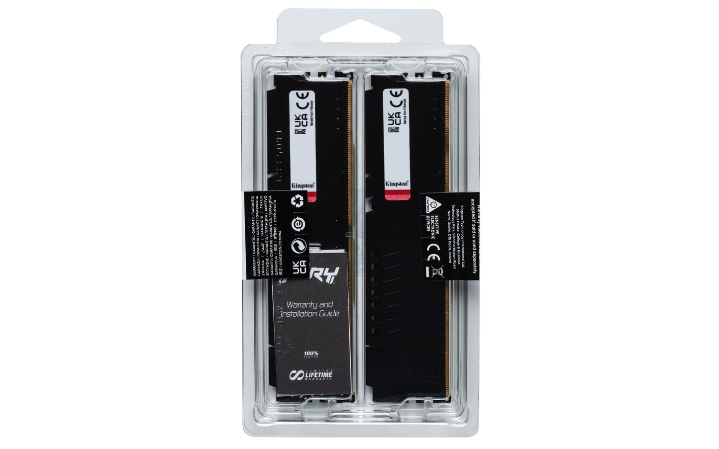 Kingston Technology FURY Beast 64 GB 5600 MT/s DDR5 CL40 DIMM (Kit da 2) Black