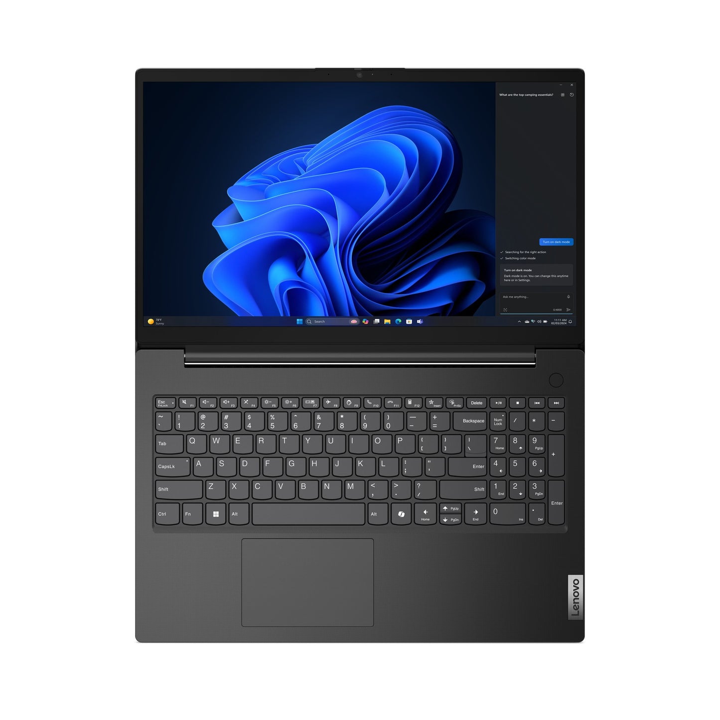 Lenovo V15 G5 IRL Intel® Core™ i3 i3-1315U Computer portatile 39,6 cm (15.6") Full HD 8 GB DDR5-SDRAM 512 GB SSD Wi-Fi 6