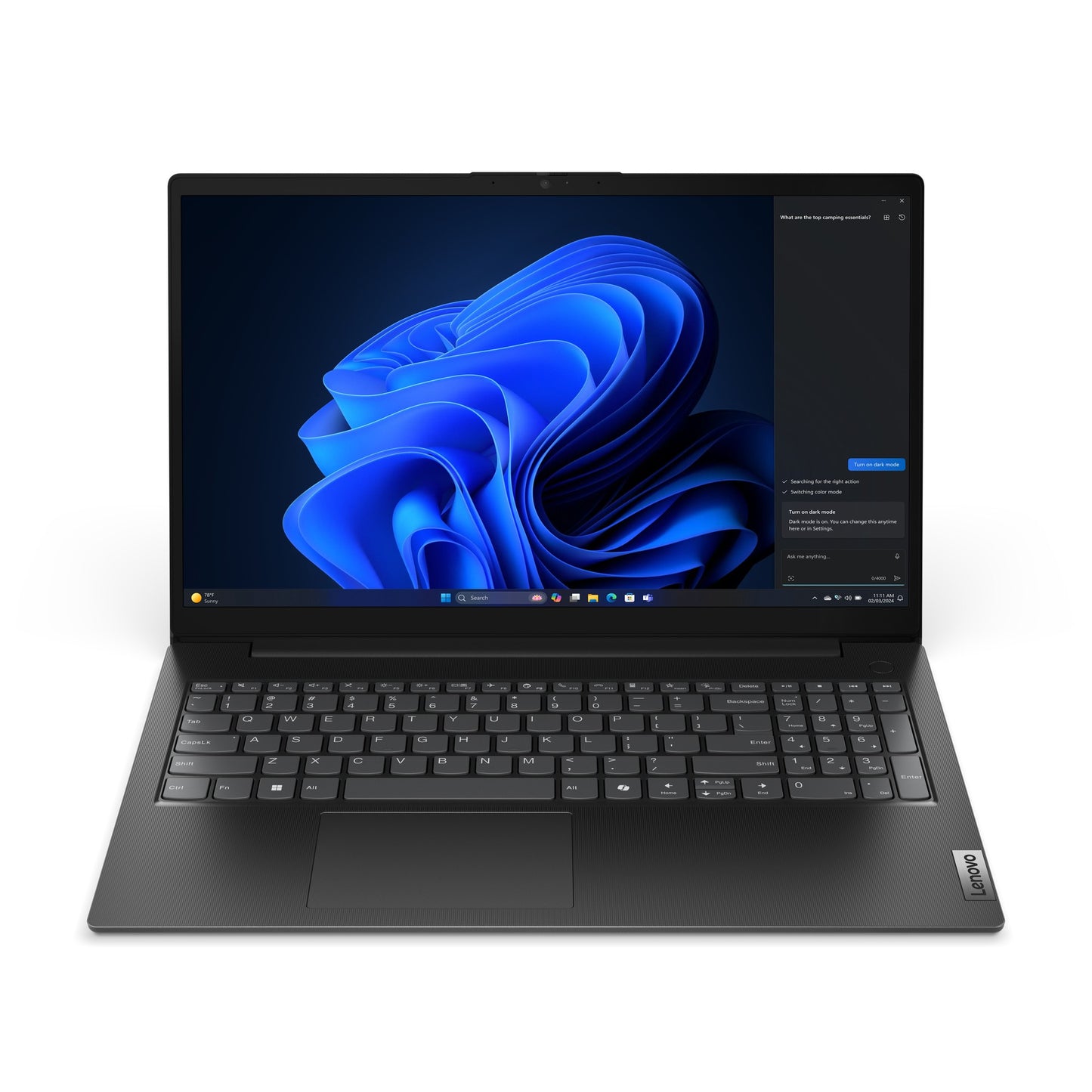 Lenovo V15 G5 IRL Intel® Core™ i3 i3-1315U Computer portatile 39,6 cm (15.6") Full HD 8 GB DDR5-SDRAM 512 GB SSD Wi-Fi 6