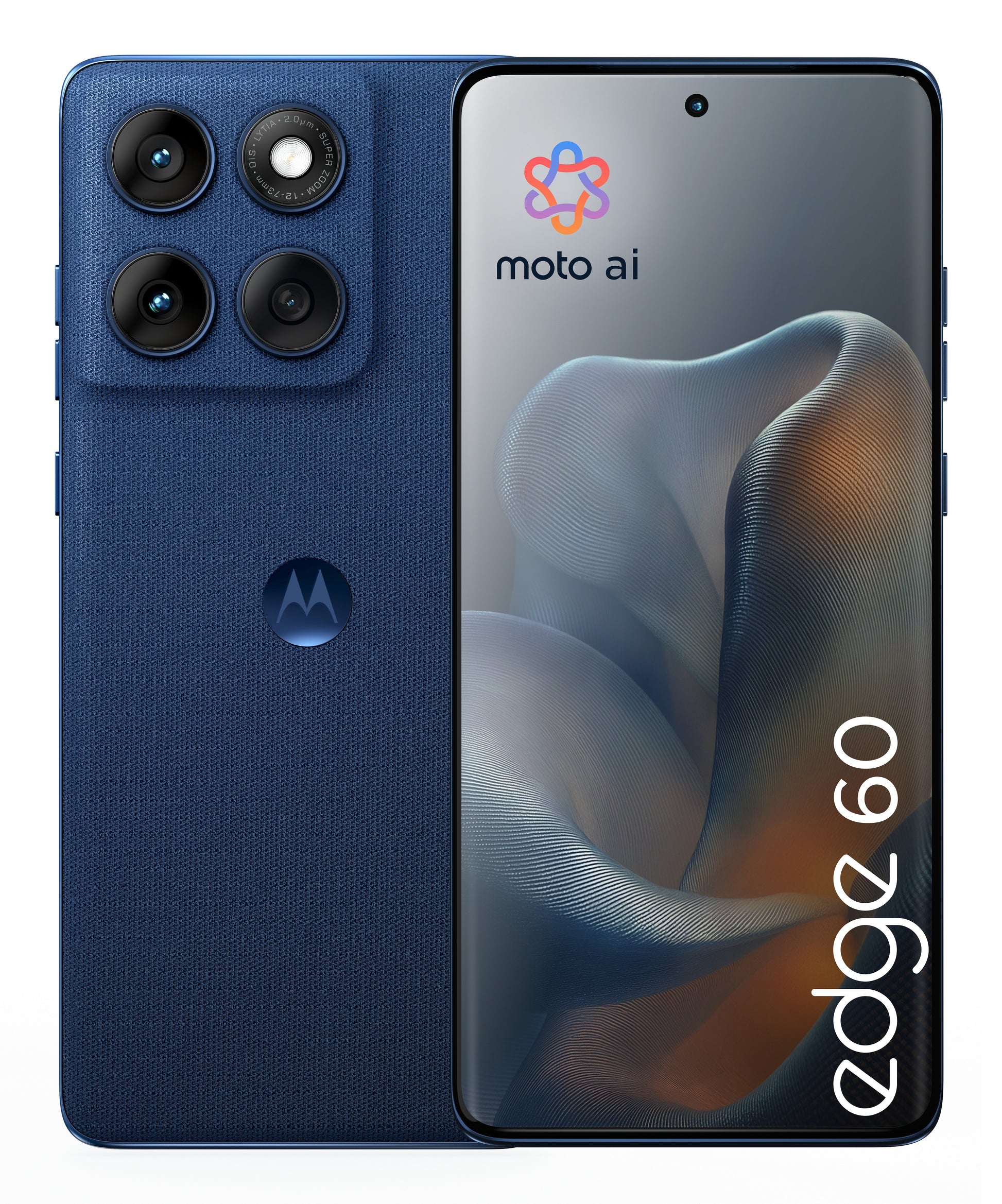Motorola edge 60 16,9 cm (6.67") Doppia SIM Android 15 5G USB tipo-C 12 GB 256 GB 5200 mAh Blu