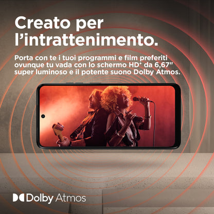 Motorola moto g05 16,9 cm (6.67") Doppia SIM Android 15 4G USB tipo-C 4 GB 64 GB 5200 mAh Rosso