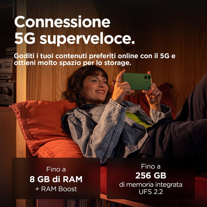 Motorola moto g35 5G 17,1 cm (6.72") Doppia SIM Android 14 USB tipo-C 4 GB 128 GB 5000 mAh Verde