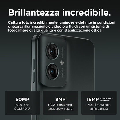 Motorola moto g55 5G 16,5 cm (6.49") Doppia SIM Android 14 USB tipo-C 8 GB 256 GB 5000 mAh Grigio